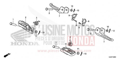 MARCHE CRF250LD de 2013